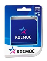 Элемент питания Космос 3R12 1BL (блист.1 шт) плоский квадрат, солевая (батарейка) картинка 
